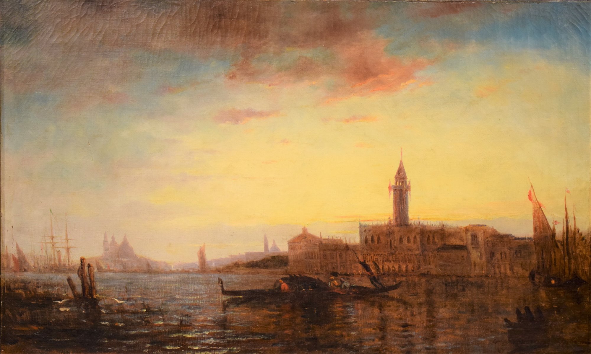 Venezia, tramonto sulla Laguna